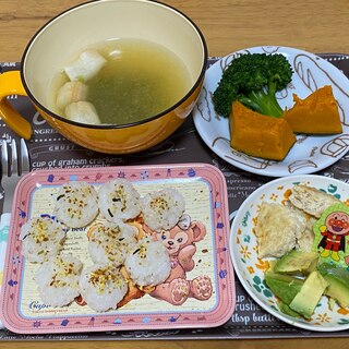 幼児食　沢山食べて大きくなぁれ〜♡定食